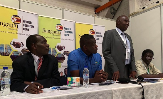 Press conference Sanaganai Expo, Zimbabwe