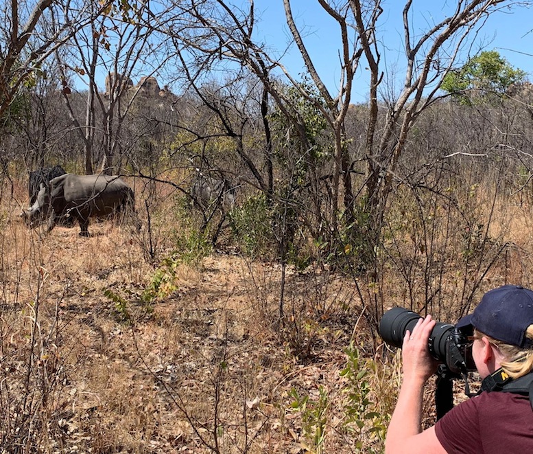 Rhino Tracking Zimbabwe Holiday Gude