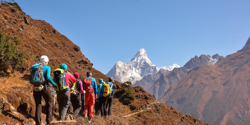 Nepal tourists