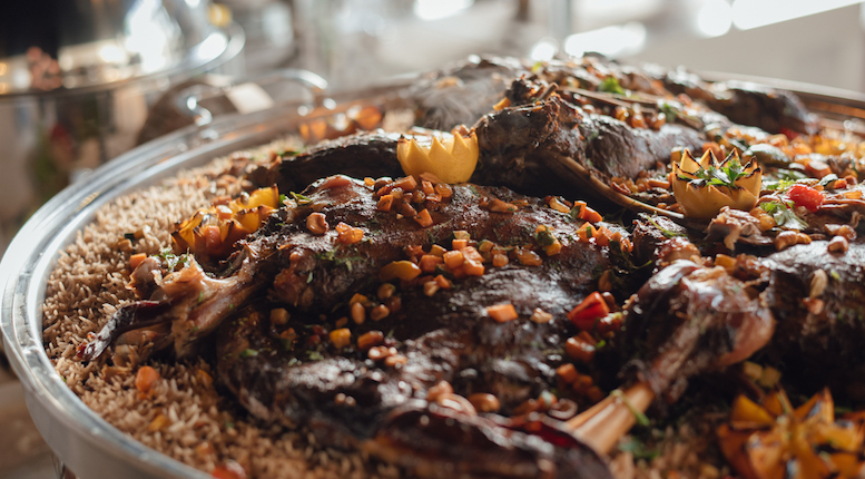 iftar buffet at Fairmont Bab Al Bahr, Dubai