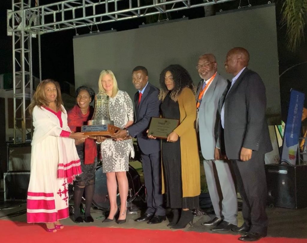 Ethiopian Airlines Bags 'Best Airline Stand' Award at Sanganai Tourism Expo