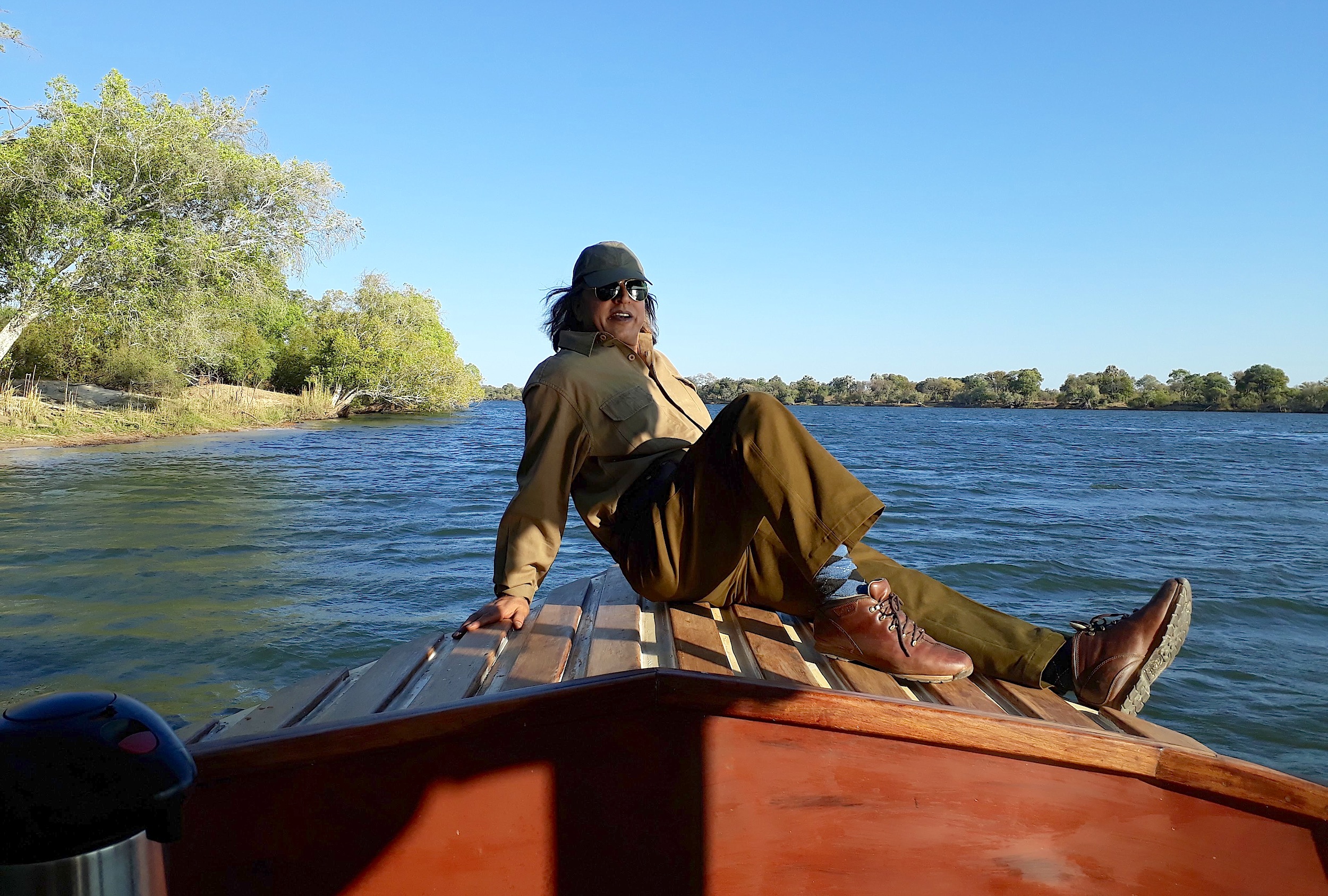Cruising the Zambezi River Aboard the Famous Ra-Ikane Boat